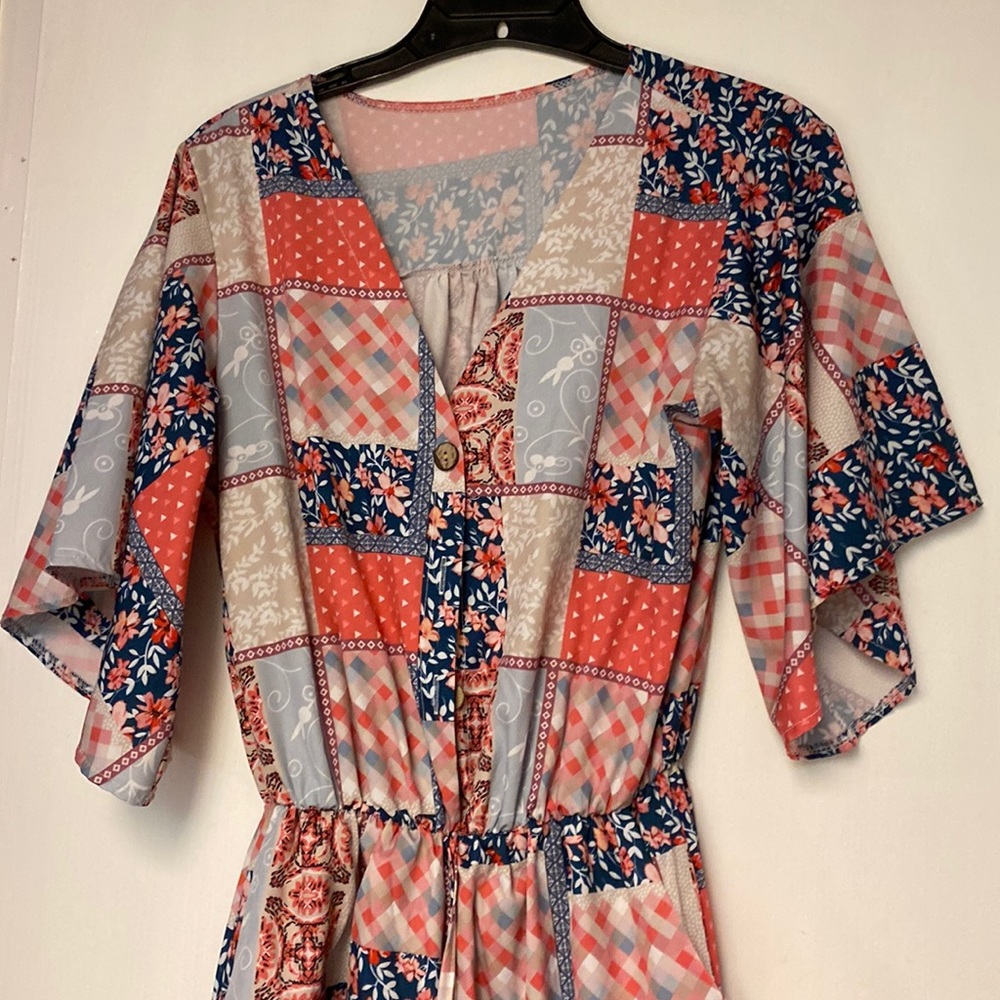 Patterned Romper - image 1
